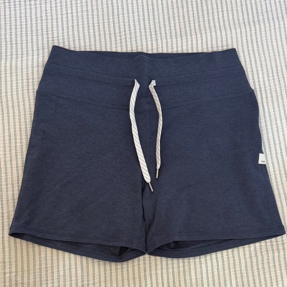 Vuori Halo Vintage Shorts — Azure Heather